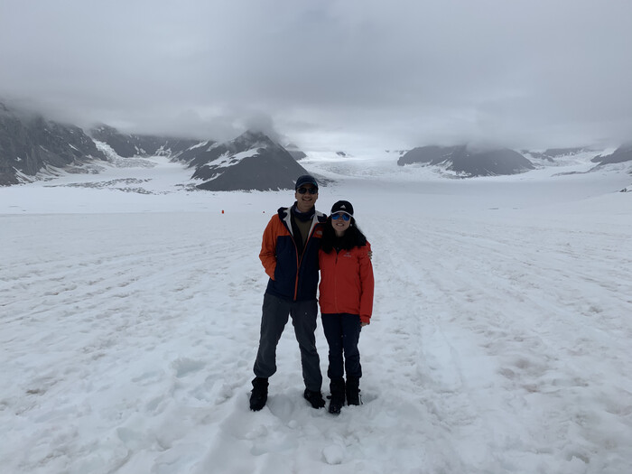 TNN on Ruth Glacier