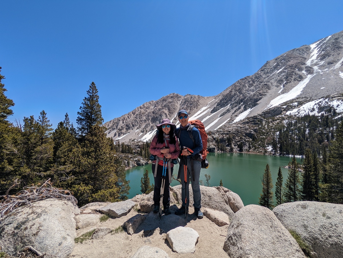 Big Pine Lakes first lake