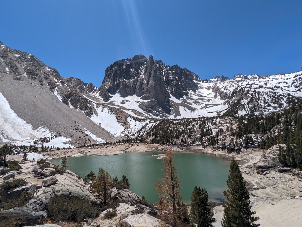 Big Pine Lakes second lake