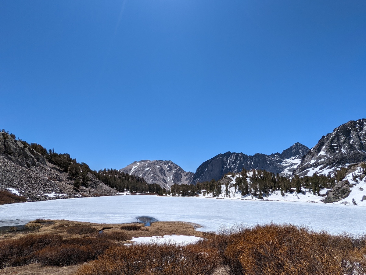 Big Pine Lakes sixth lake