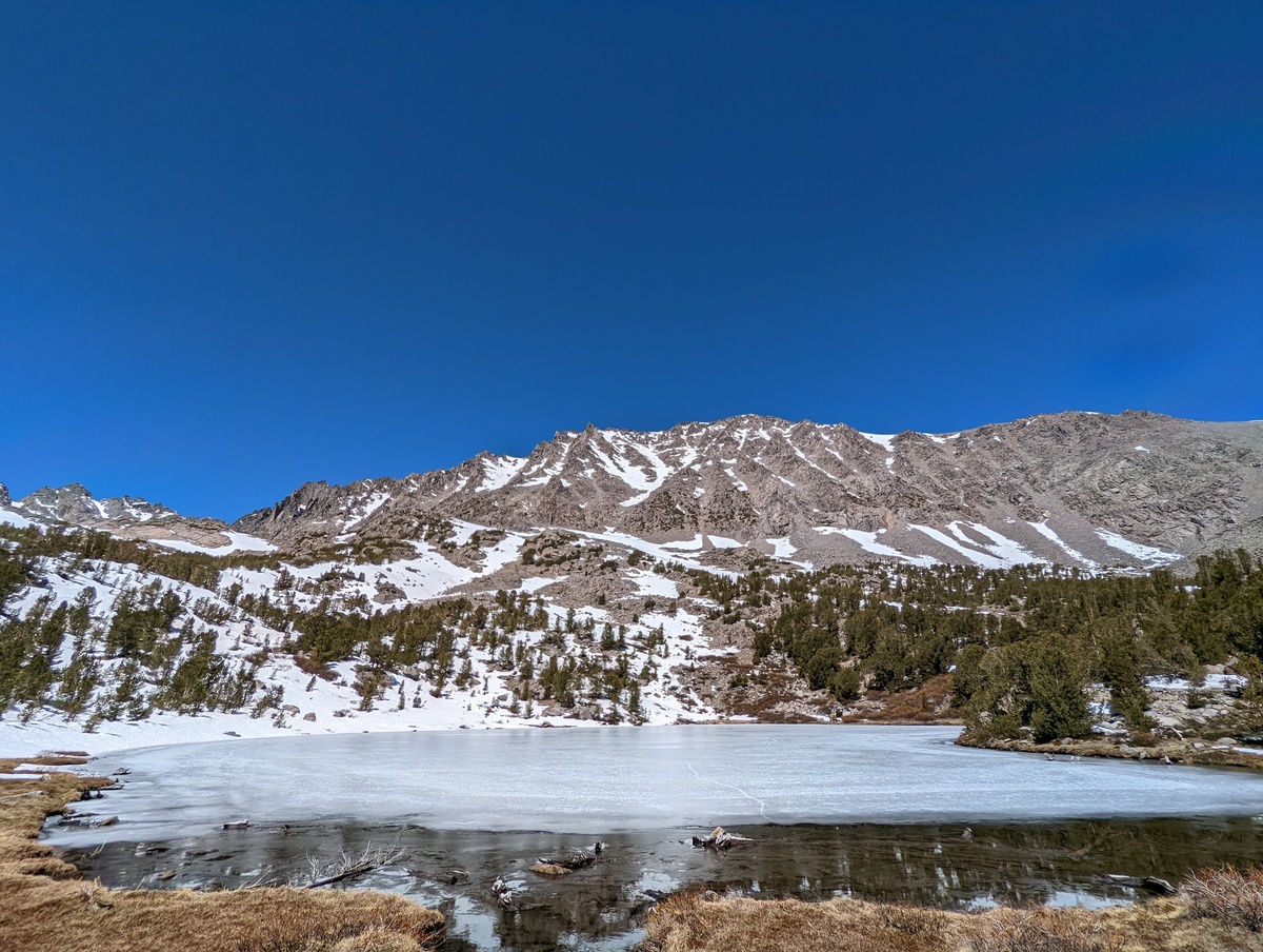 Big Pine Lakes seventh lake