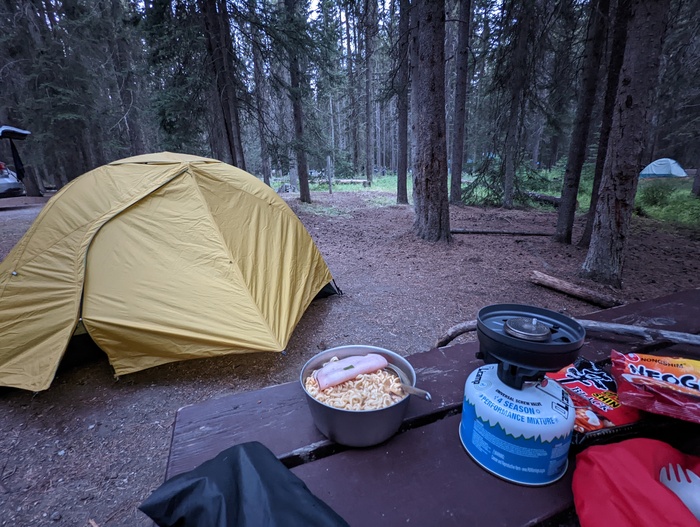 Johnston Canyon Campground